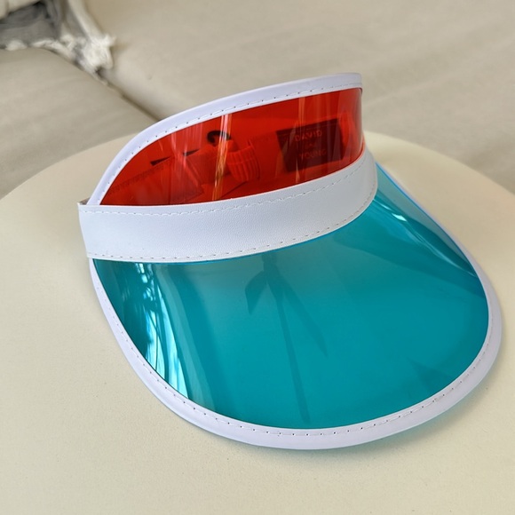 David and Young Red White and Blue Visor - Picture 3 of 4